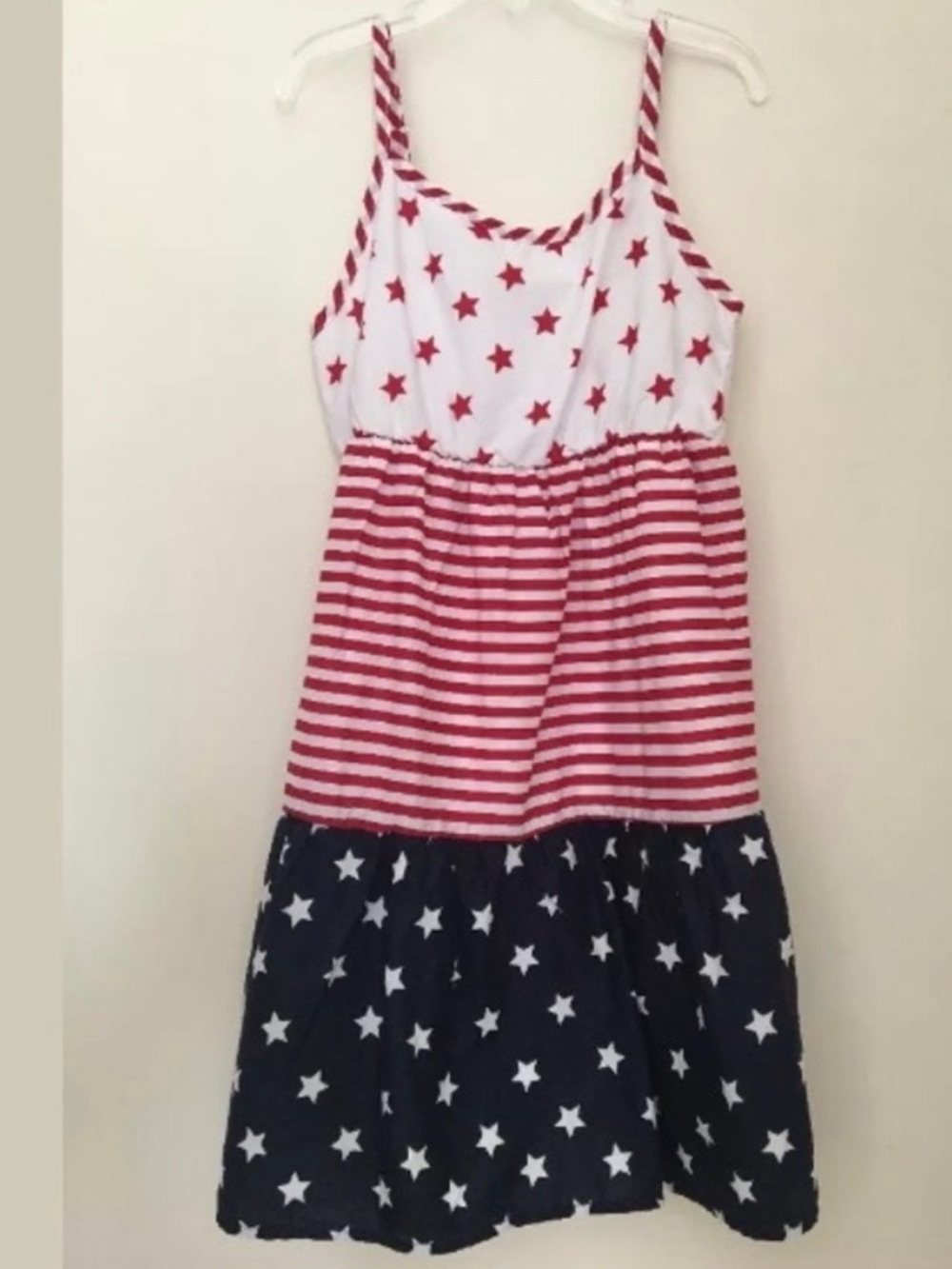 The Children’s Place girls flag stars & stripe dress